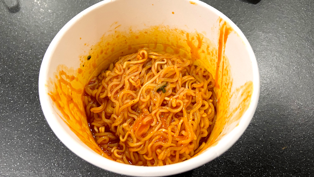 辛ラーメン焼きそば 炒めキムチ味