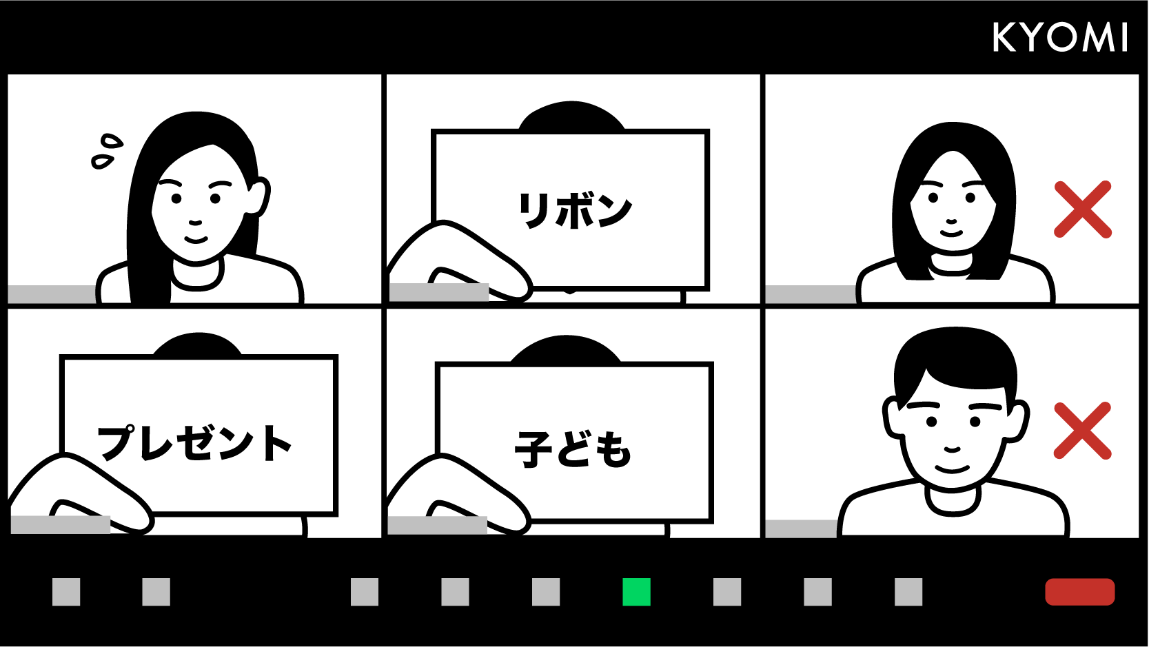 Zoomでプレイ_ジャスト・ワン