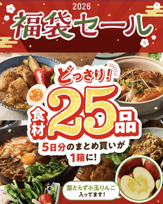 ちゃんとOisix福袋セール