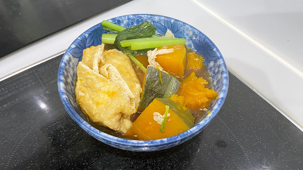 ヨシケイ_たまご巾着の煮物