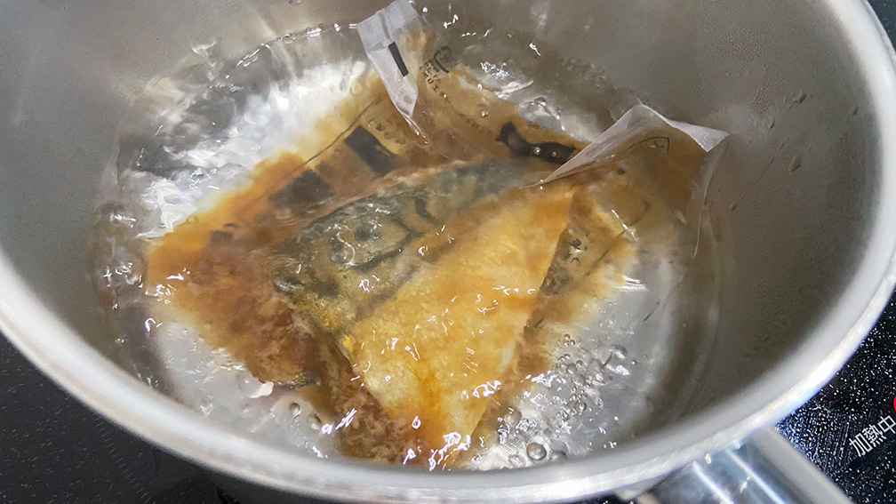 パルシステム_さばのみぞれ煮_湯せんで温め