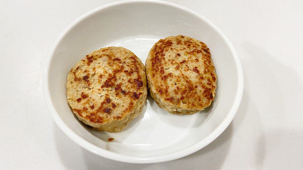 電子レンジで！肉汁じゅわっとチーズハンバーグ