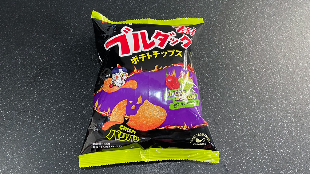 ブルダックポテトチップス ハバネロ&
ライム味