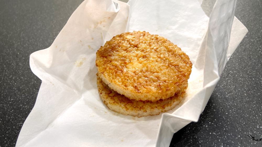 パルシステム　焼きおにぎりバーガー