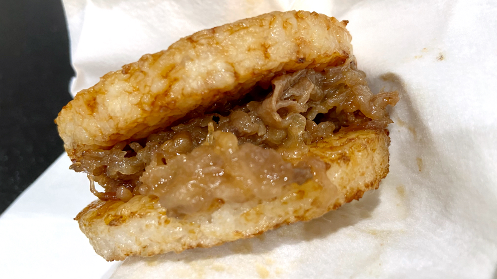 パルシステム　焼きおにぎりバーガー