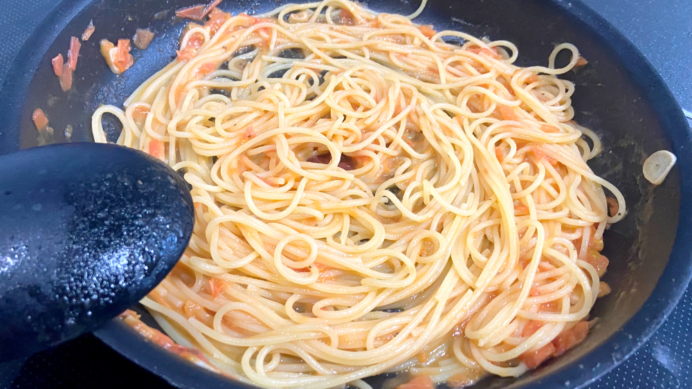 フレッシュトマトのスパゲッティ