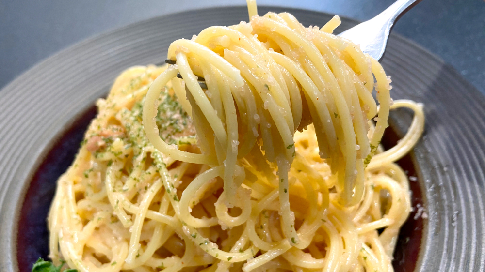 明太パスタ