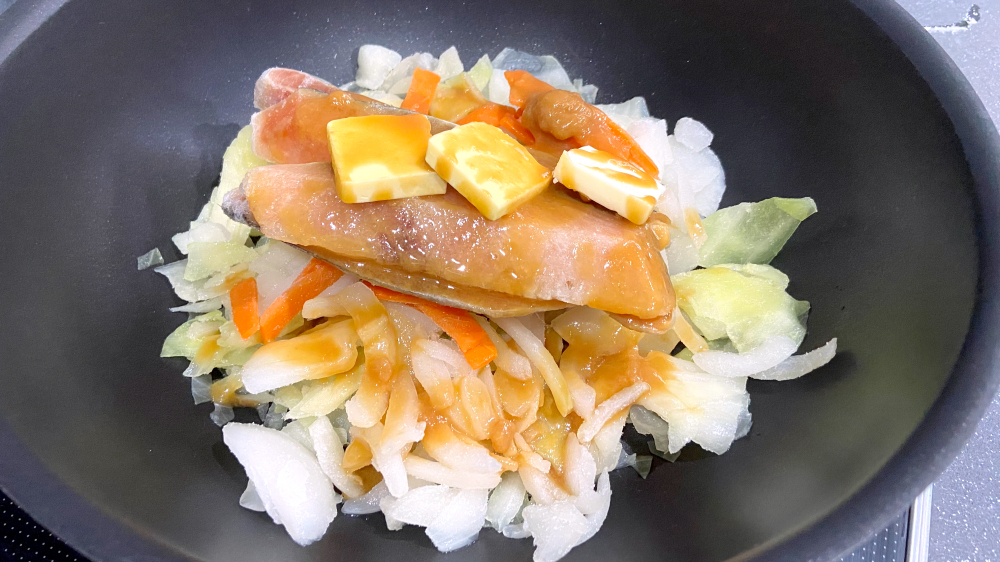 ちゃんちゃん焼きを作る