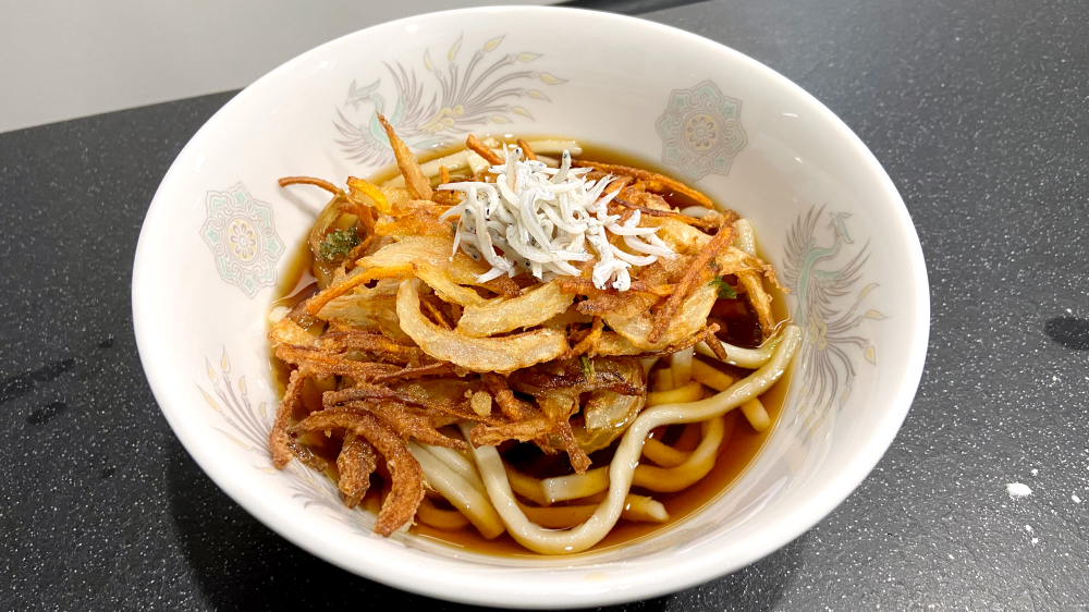 かき揚げうどん