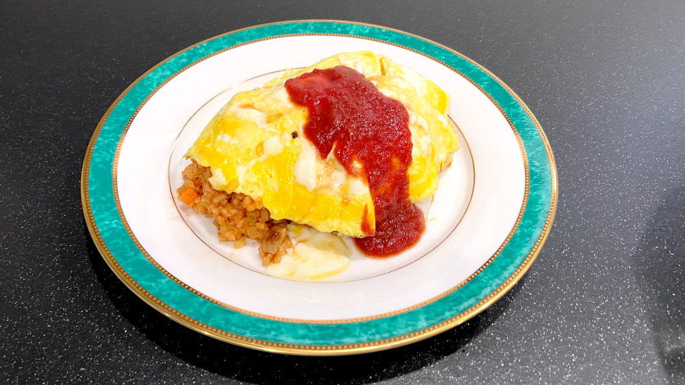生活クラブの食材で作ったオムライス