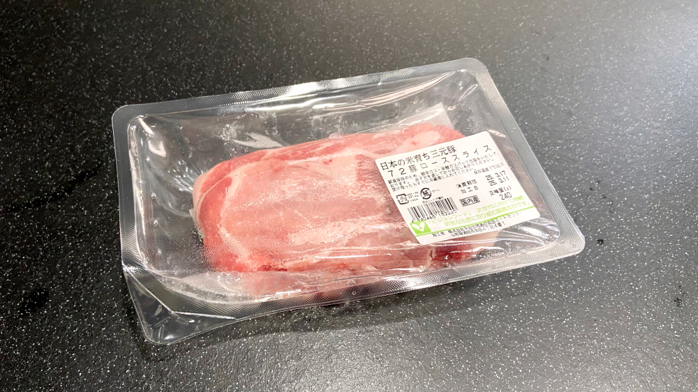 生活クラブ　豚ローススライス