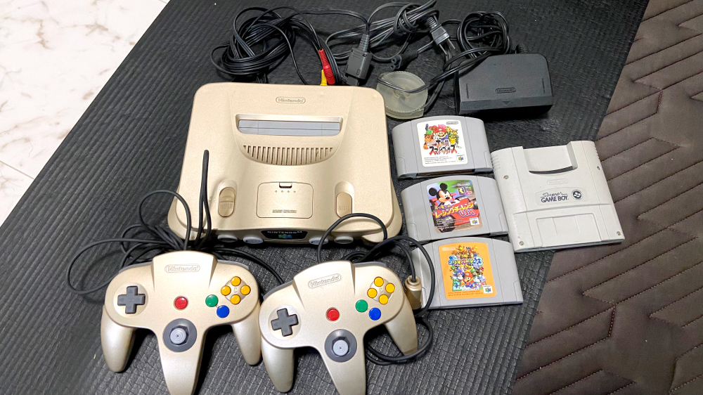 買取に出したもの ニンテンドー64