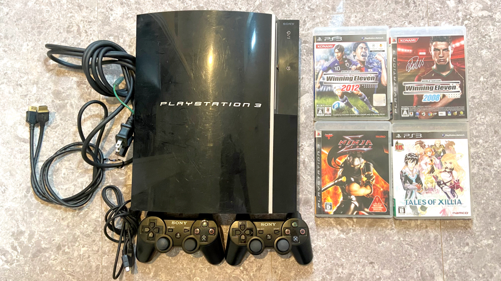 買取に出したもの PS3一式