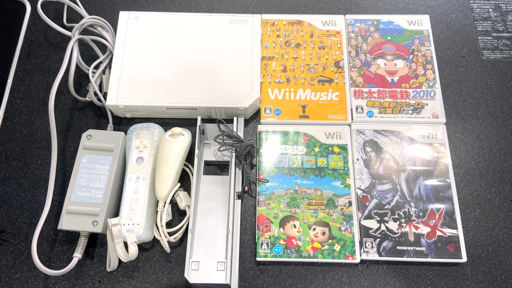 買取に出したもの　Wii一式　