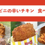 コンビニの辛いチキン食べ比べ