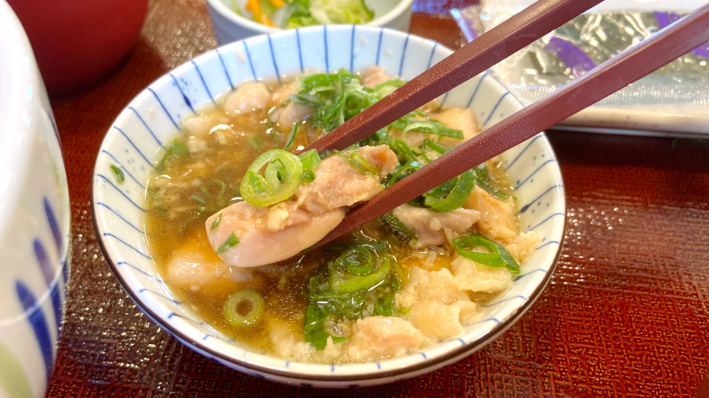 なか卯　鶏小鉢