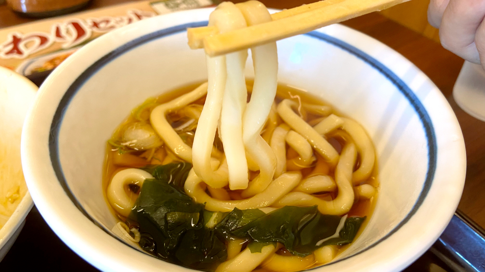 山田うどん 麺