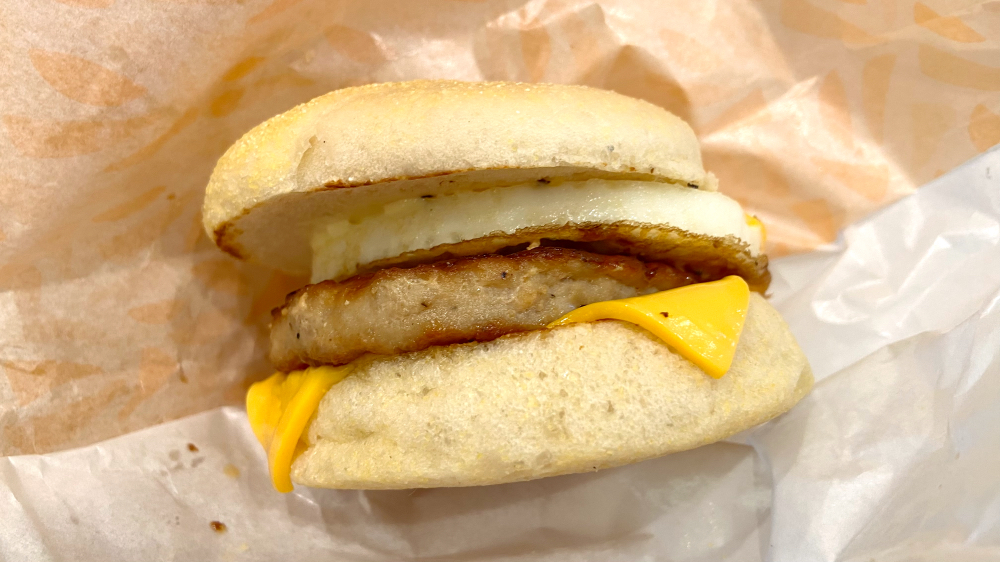 ロッテリア ソーセージエッグマフィン