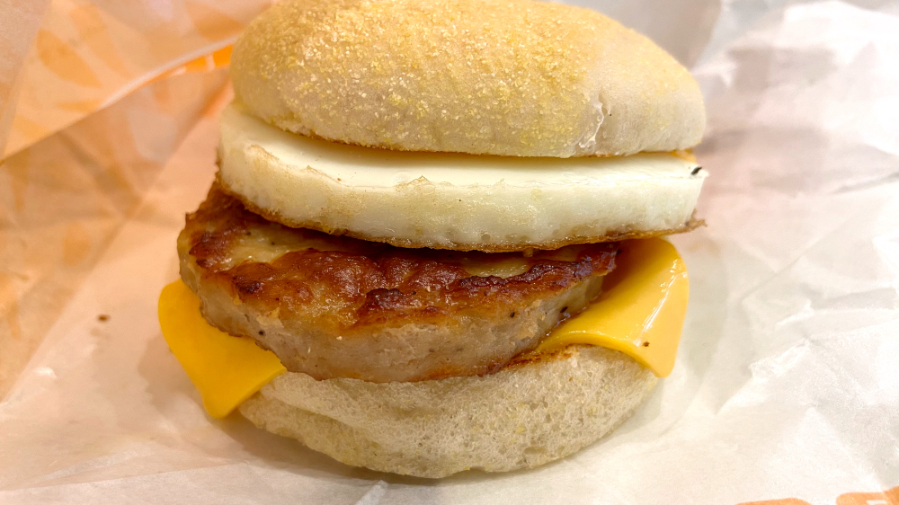 ロッテリア ソーセージエッグマフィン