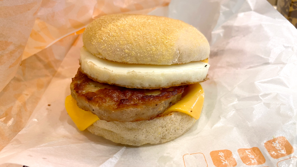 ロッテリア ソーセージエッグマフィン