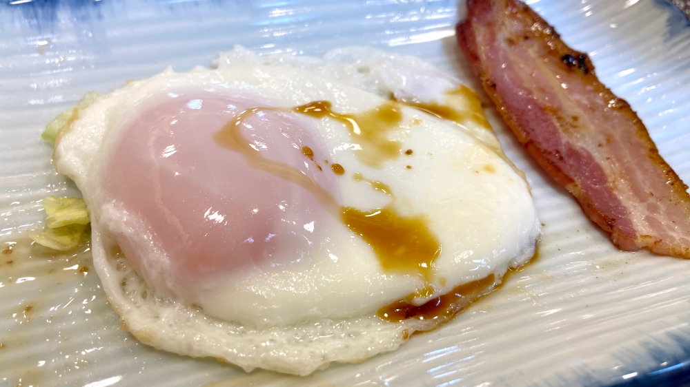 なか卯 目玉焼き