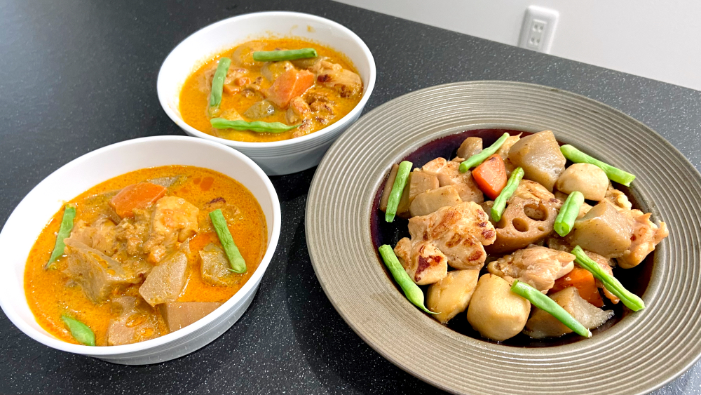 筑前煮 和風トマトカレー