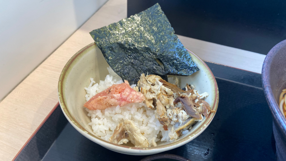 ゆで太郎 炙りたらご飯