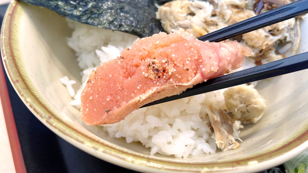 ゆで太郎 炙りたらこ