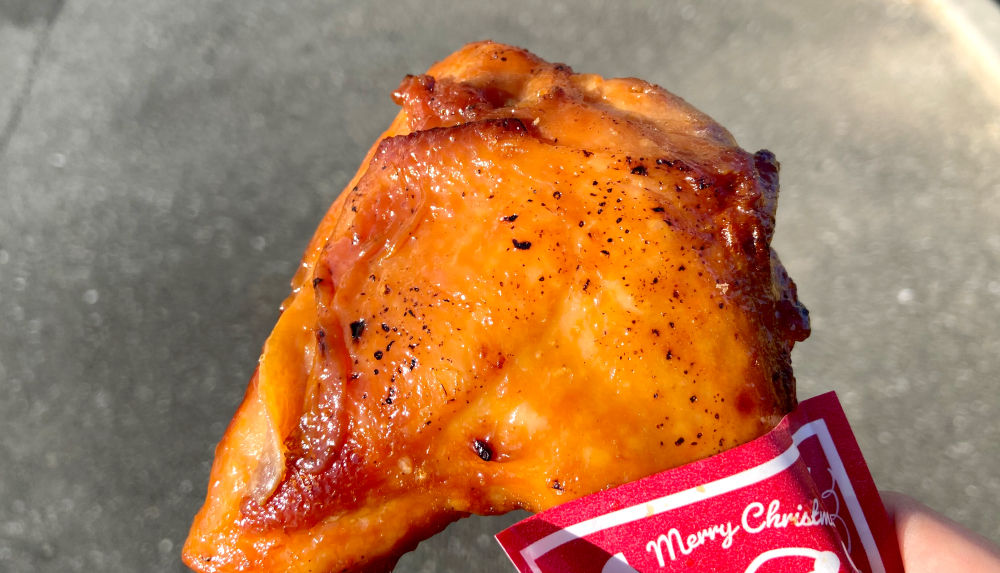 ファミマ 直火焼ローストチキンレッグ（骨付き）