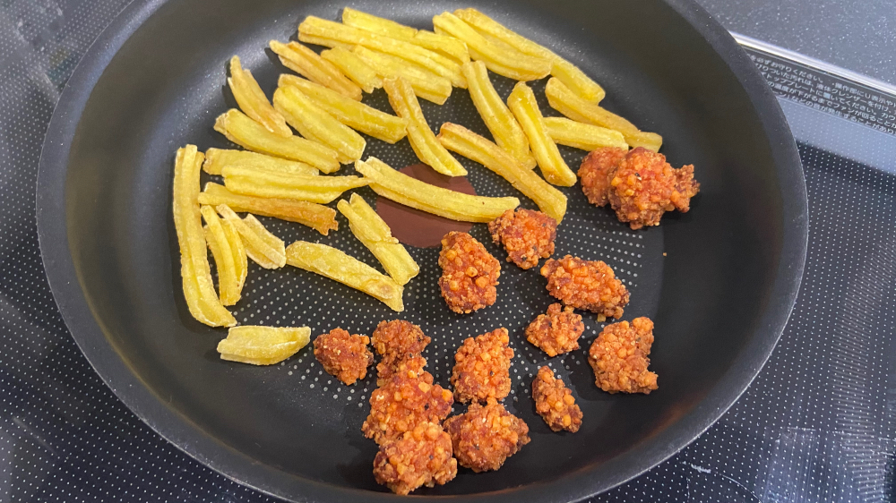 Xフライドポテト 温め直し