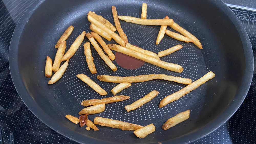 ローソンフライドポテト 温め直し