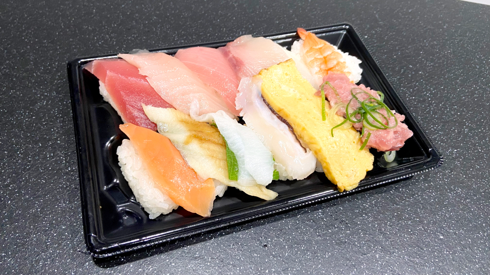 スシローデリバリー 12貫セット