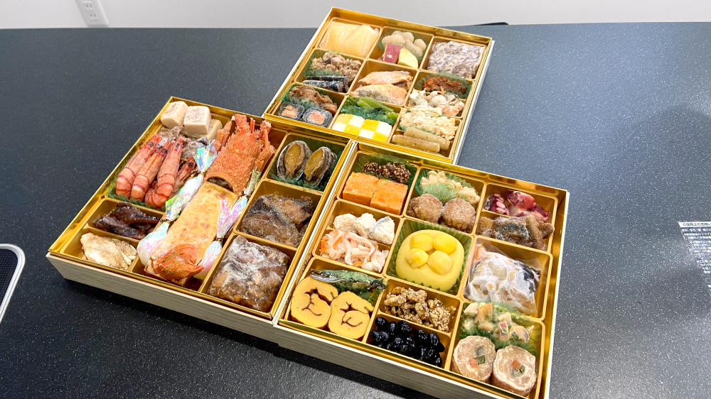 博多久松おせち千代 開封