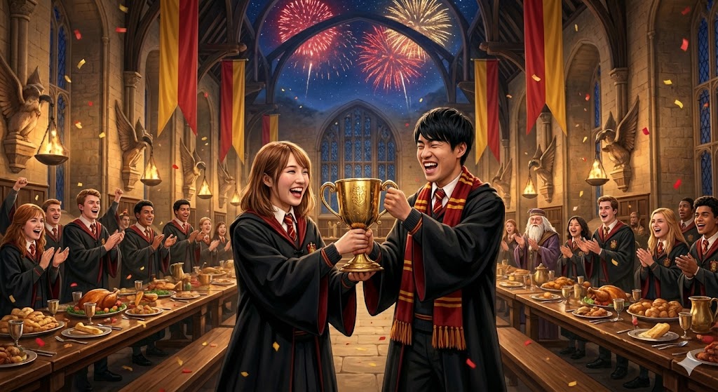 グリフィンドール優勝