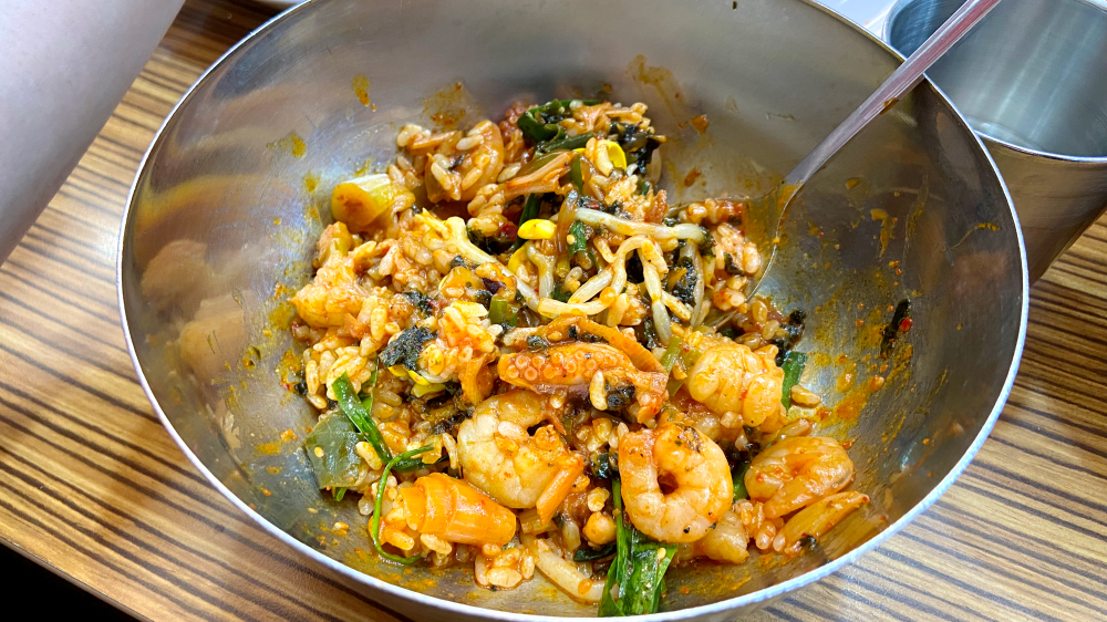 ケミチプ ナッコプセ ごはんに混ぜて