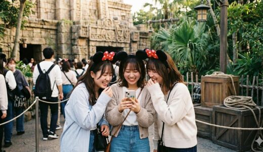 ディズニーリゾートで待ち時間の暇つぶしにおすすめの過ごし方まとめ