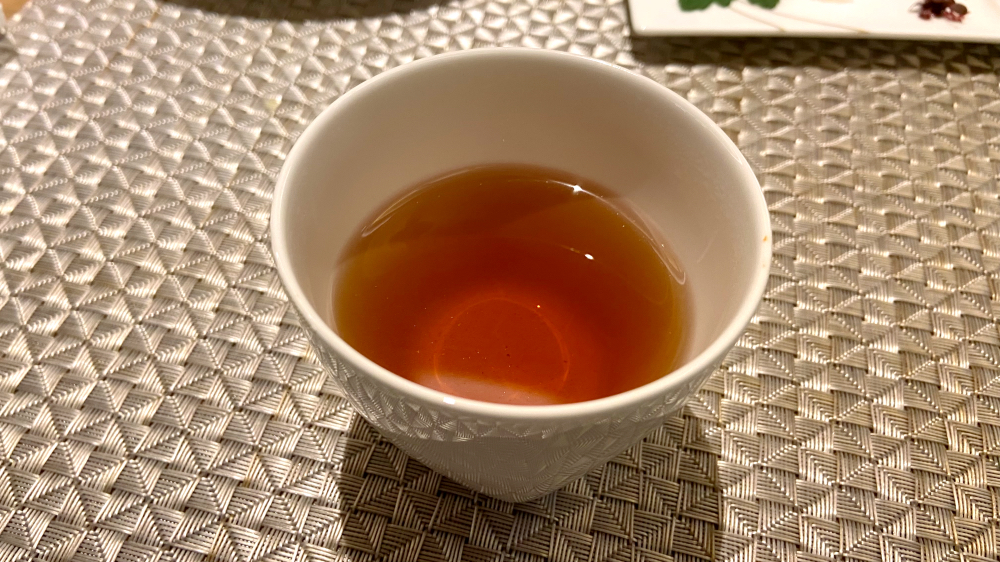 ザホテル山楽金沢 朝食ブッフェ　加賀棒茶
