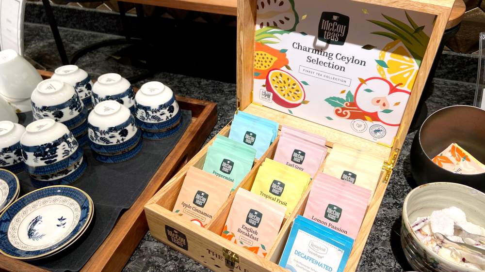 ザホテル山楽金沢 クラブラウンジ 紅茶