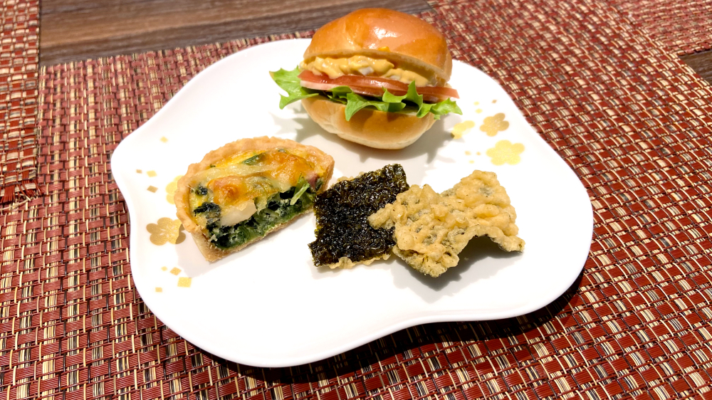 ザホテル山楽金沢 クラブラウンジ軽食類