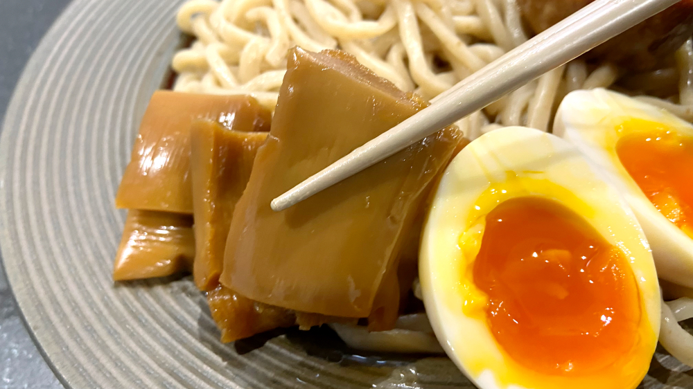金のつけ麺　メンマ