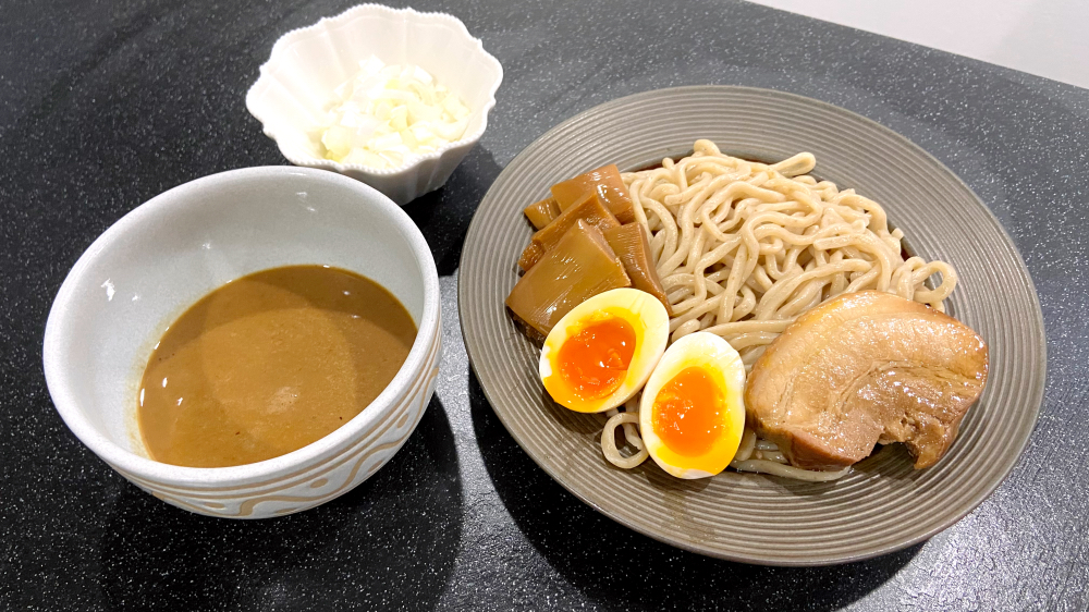 金のつけ麺　完成